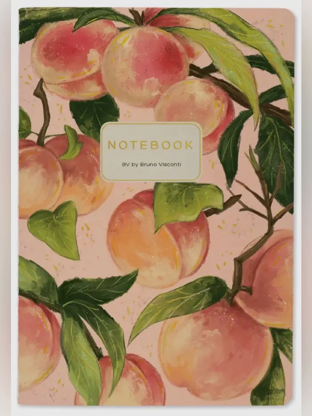 Set of 3 Gorgeous Gold Foil Detailed Soft Touch Notebook Journals- lovely gift!